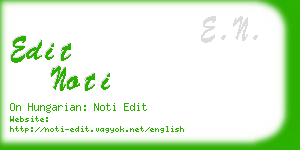 edit noti business card